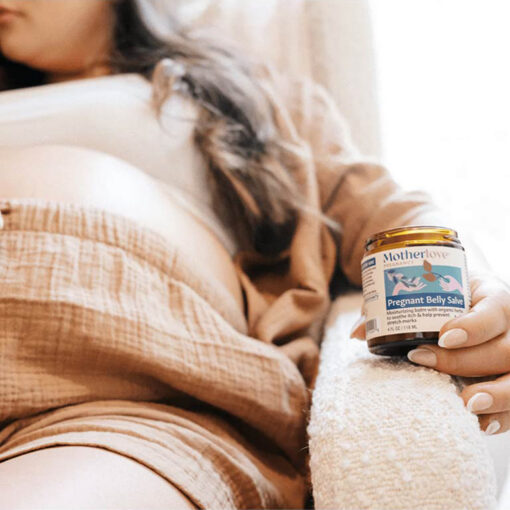 PregnantBellySlave4 Motherlove Pregnant Belly Salve Balm