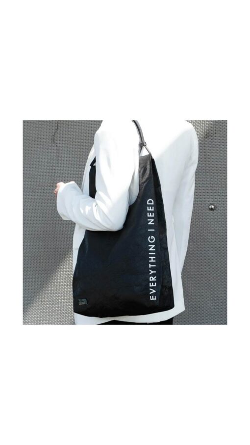 ToteBag-Black2 Tote Bag (Everything I Need) - Black