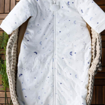 Baby Wawa Caramell Baby Sleeping Bag - White