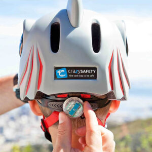 Crazy Safety Shark Bicycle Helmet - Pink