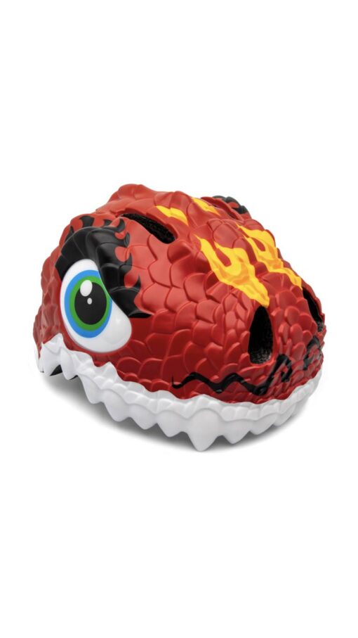 Crazy Safety Dragon Bicycle Helmet - Red Crazy Safety Dragon Bicycle Helmet - Red
