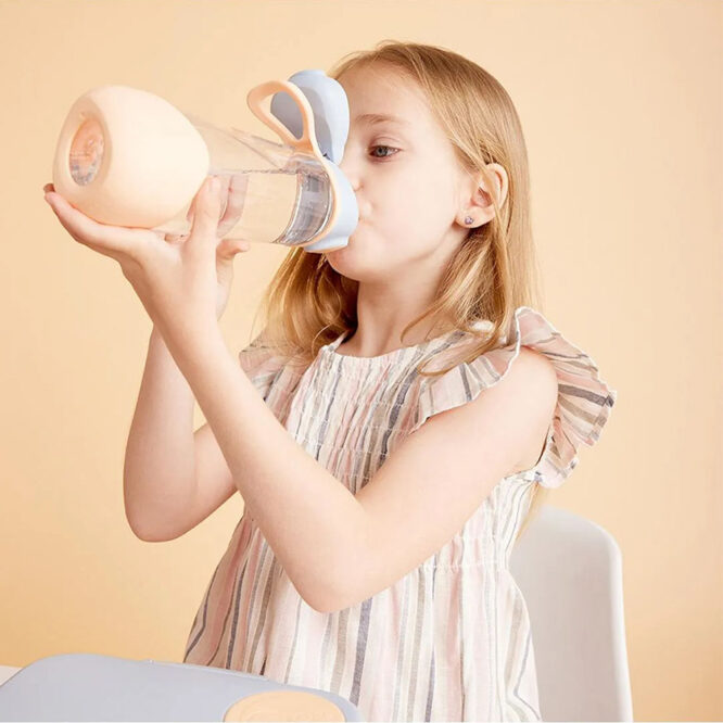 B.Box Sport Spout Bottle 600ml - Feeling Peachy