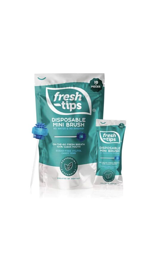 Fresh-Tips-DisposableBrush-10Pack Fresh-Tips Disposable Mini Brush - 10 Pack
