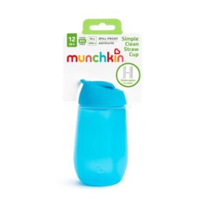 Munchkin-Simple-Clean-Spill-Proof-Straw-Cup-Blue-(12m+)---296ml