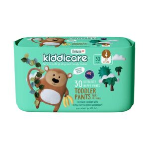 Kiddicare Size 4 (10-14kg) Toddler Ultra Dry Nappy Pants - 30 Nappy Pants