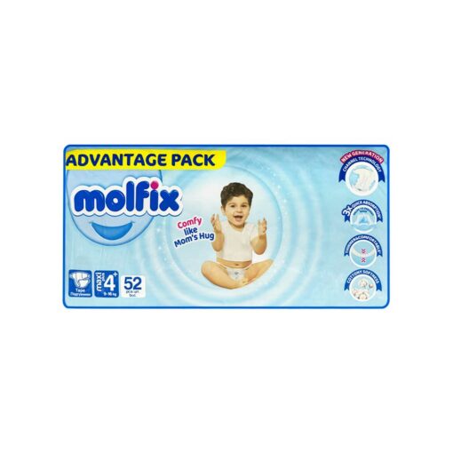 Molfix Size 4 Maxi Plus Molfix Diapers for Babies
