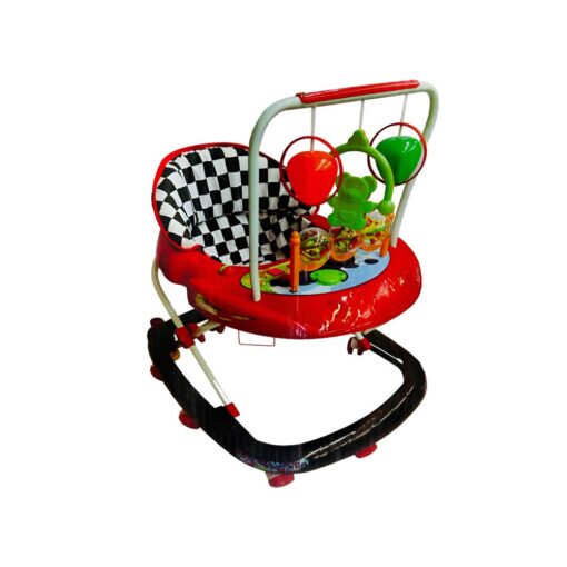 A Toys Activity Walker with Toys - Red & Black