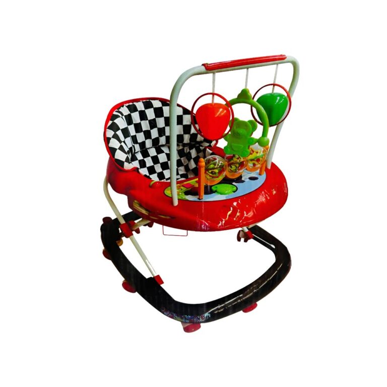 A Toys Activity Walker with Toys - Red & Black
