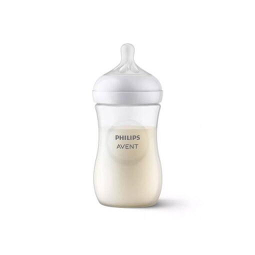 Philips Avent Natural Response Plastic Bottle (1m+) - 260ml Philips Avent Natural Response Plastic Bottle (1m+) - 260ml