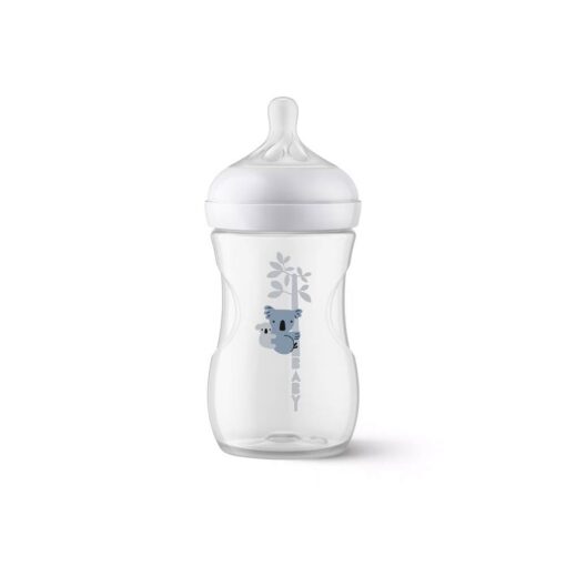 Philips Avent Natural Response Plastic Bottle (1m+) Koala - 260ml