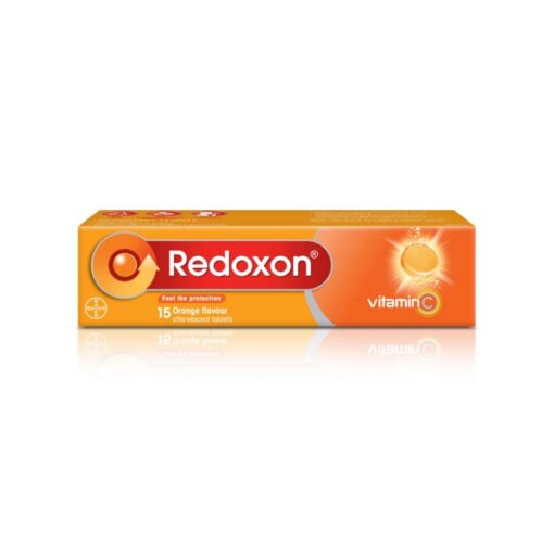 Redoxon-Vitamin-C-Orange-Flavour---15-Tablets Redoxon Vitamin C Orange Flavor - 15 Tablets