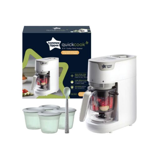 Tommee-Tippee-Quick-Cook-6in1-Food-Maker Tommee Tippee Quick Cook 6 in 1 Food Maker