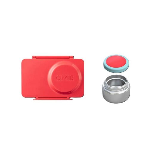 Omie-Omielife-UP-Hot-Cold-Lunch-Box-CherryPink Omie OmieBox UP Hot & Cold Lunch Box - Cherry Pink
