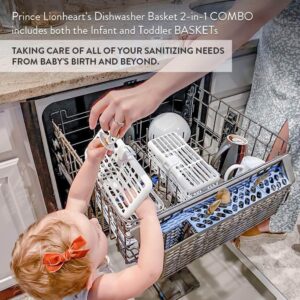Prince Lionheart 2-In-1 Dishwasher Basket Combo