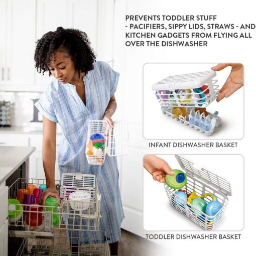 Prince Lionheart 2-In-1 Dishwasher Basket Combo Prince Lionheart 2-In-1 Dishwasher Basket Combo