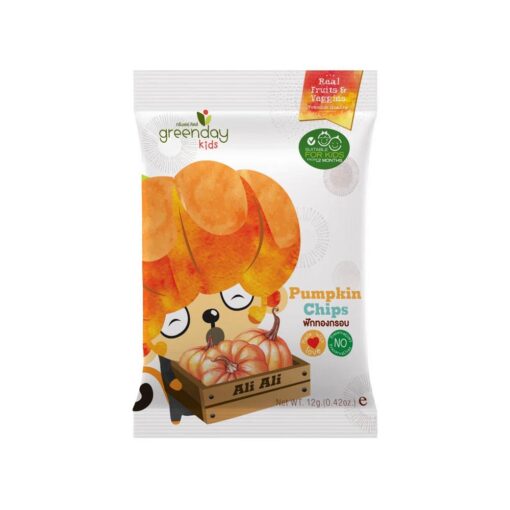 Greenday Kids Pumpkin Chips - 12g Greenday Kids Chips