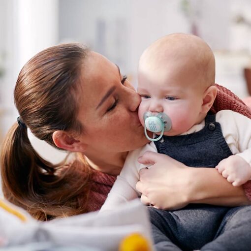 UltraSoft-Soother-Boy0-6m04 Soft Silicone Soother