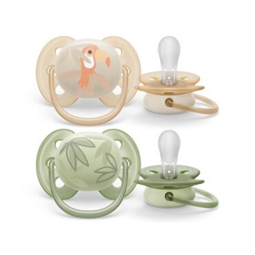 Philips Avent Ultra Soft Pacifiers 0-6m Toucan 2 Pcs