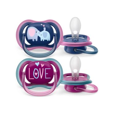 Philips Avent Ultra Air Pacifiers (18m+) Girl - 2 Pcs