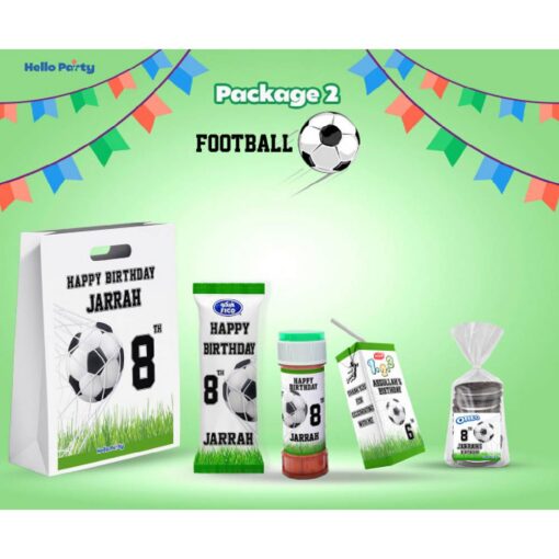 Hello Party Football Package 2 - For 5 Kids Hello Party Football Package 2 - For 5 Kids