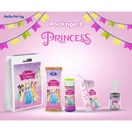 Princess2 Hello Party Princess Package 2 - For 5 Kids