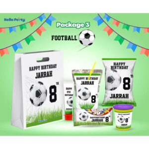 Hello Party Football Package 3 - For 5 Kids