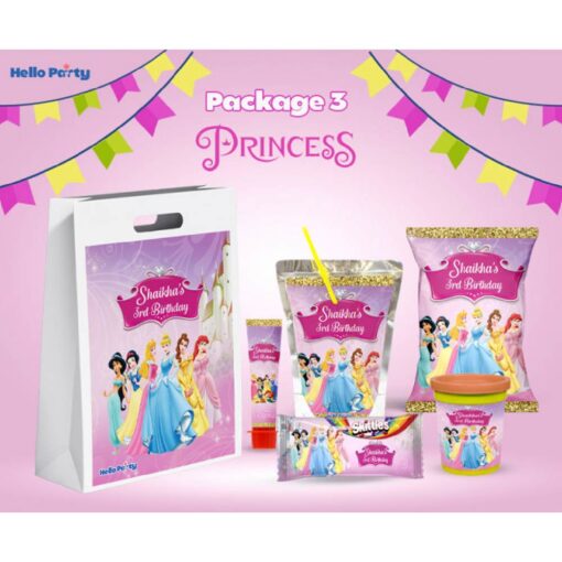 Princess3 Hello Party Princess Package 3 - For 5 Kids
