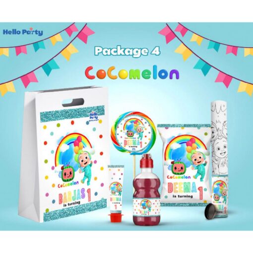 Cocomelon4 Hello Party Cocomelon Package 4 - For 5 Kids