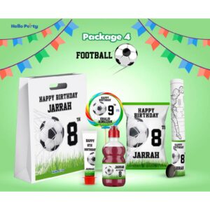 Hello Party Football Package 4 - For 5 Kids