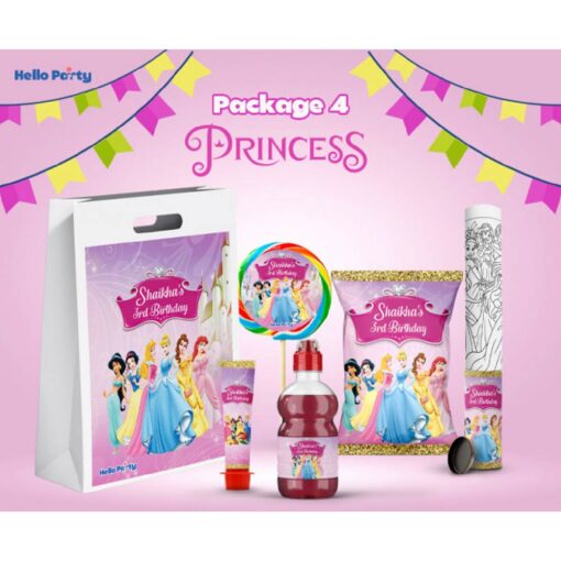 Princess4 Hello Party Princess Package 4 - For 5 Kids