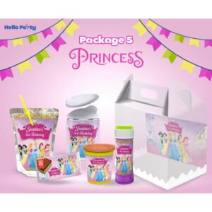 Hello Party Princess Package 5 - For 5 Kids