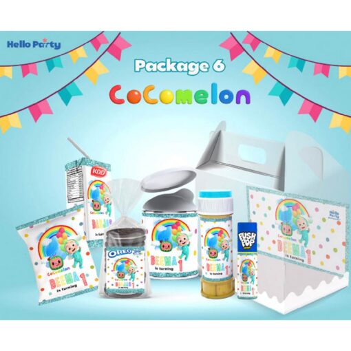 Cocomelon6 Hello Party Cocomelon Package 6 - For 5 Kids
