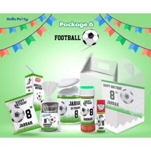 Hello Party Football Package 6 - For 5 Kids