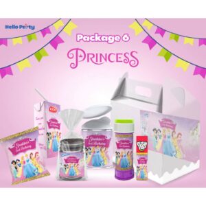 Hello Party Princess Package 6 - For 5 Kids
