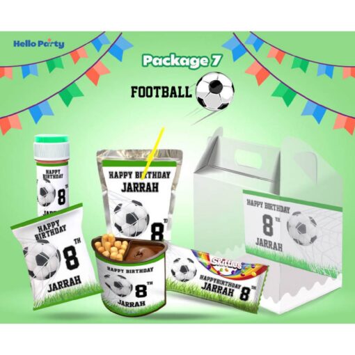 Hello Party Football Package 7 - For 5 Kids Hello Party Football Package 7 - For 5 Kids