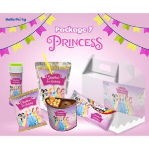 Hello Party Princess Package 7 - For 5 Kids