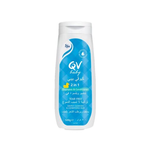 QV Baby 2-In-1 Shampoo & Conditioner Tear Free - 500g
