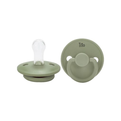 Tito-Colour-Pacifiers-Mint-Green Tito Colour Pacifiers Mint Green