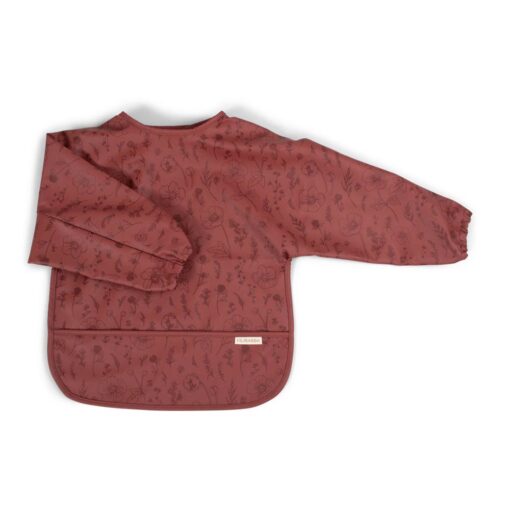 Filibabba Bib with Sleeves - Fall Flowers Filibabba Bib with Sleeves - Fall Flowers