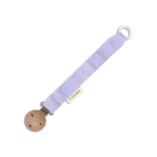 Filibabba Moments Pacifier Holder - Fresh Violet Filibabba Moments Pacifier Holder - Fresh Violet