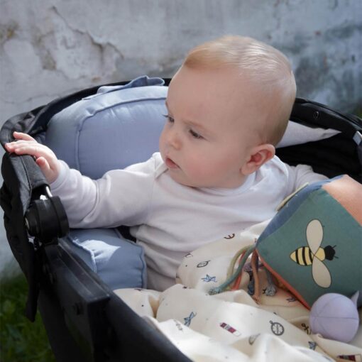 Filibabba Pram Pillow - Powder Blue Filibabba Pram Pillow - Powder Blue