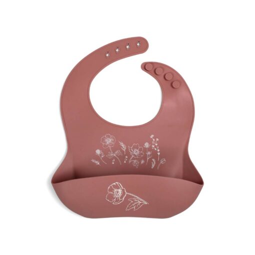 Filibabba Silicone Bib - Fall Flowers