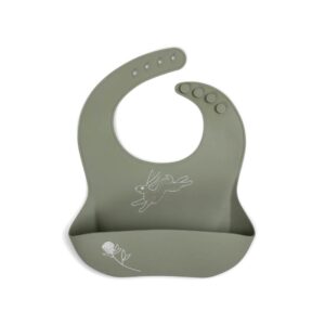 Filibabba Silicone Bib - Hare