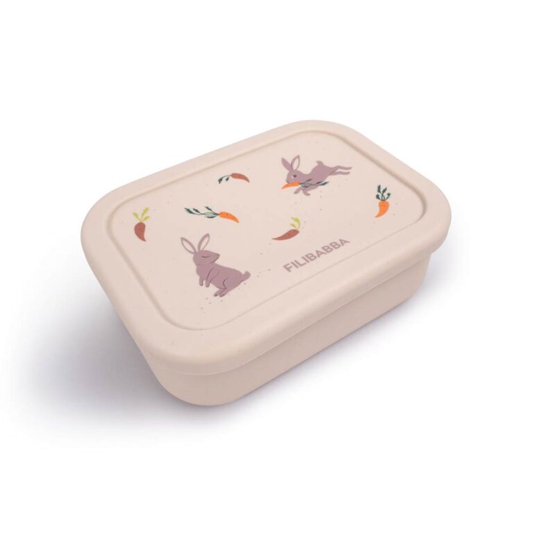 Filibabba Silicone Lunchbox - Toasted Almond