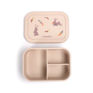 Filibabba Silicone Lunchbox - Toasted Almond
