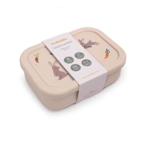 Filibabba Silicone Lunchbox - Toasted Almond