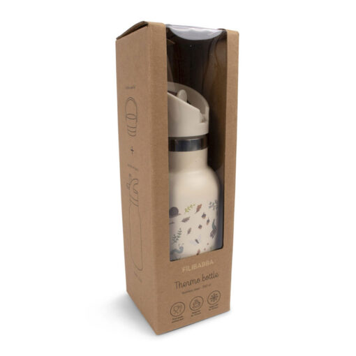 Filibabba Stainless Steel Thermo Bottle (350ml) - Little Wonders Filibabba Stainless Steel Thermo Bottle (350ml) - Little Wonders