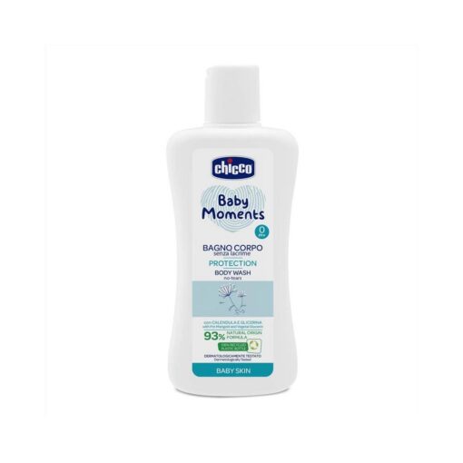 Chicco-Baby-Moments-Body-Wash-No-Tears-200ml Chicco Baby Moments Body Wash (No-Tears) - 200ml