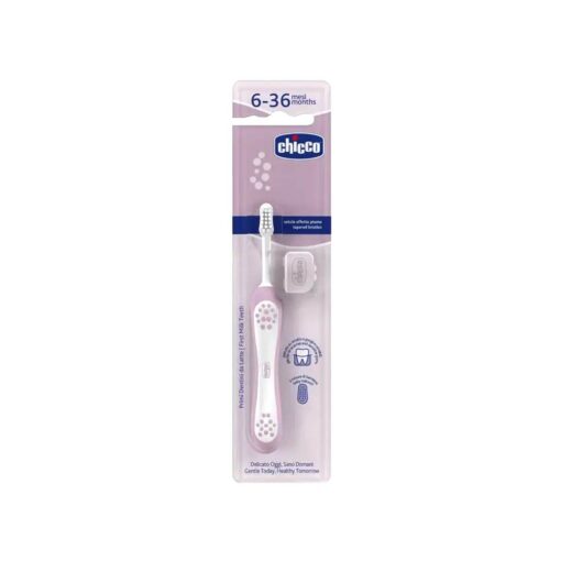 Chicco Tapered Bristles Baby Toothbrush (6-36m) - Lilac