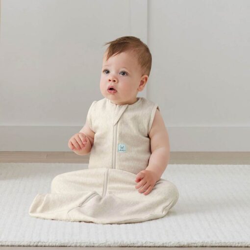 Ergopouch 1.0 TOG Jersey Sleeping Bag (3-12m) - Oatmeal Ergopouch 1.0 TOG Jersey Sleeping Bag (3-12m) - Oatmeal